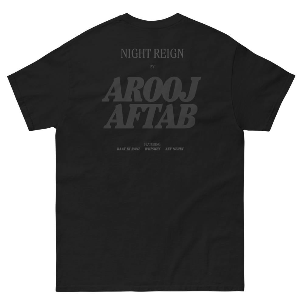 Night Reign Logo T-Shirt Back